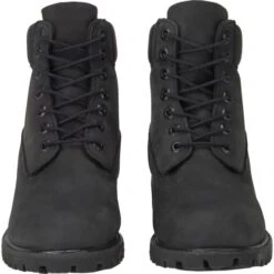 Timberland Mens 6 Inch Premium Black Classic Wide Fit Waterproof Boots - 10073 - Black -Fashion Shoe Store Timberland 6InchPrem BlackRT 4 13