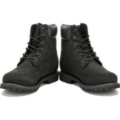 Timberland Icon Womens 6 Inch Premium Waterproof Boots Wide Fit - 8658A - Black 16 Timberland Icon Womens 6 Inch Premium Waterproof Boots Wide Fit - 8658A - Black -Fashion Shoe Store Timberland 8658Art Black 5 19