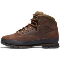 Timberland Mens Euro Hiker Walking Boot - 95100 - Medium Brown -Fashion Shoe Store Timberland 95100 Brown 5 9