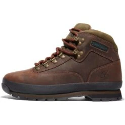 Timberland Mens Euro Hiker Walking Boot - 95100 - Medium Brown -Fashion Shoe Store Timberland 95100 Brown 7 9