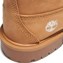 Timberland Junior Womens 6 Inch Premium Waterproof Yellow Boots - Wheat Camo - A2FQ3 -Fashion Shoe Store Timberland A2FQ3 WheatCamo 3 7