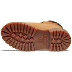 Timberland Junior Womens 6 Inch Premium Waterproof Yellow Boots - Wheat Camo - A2FQ3 -Fashion Shoe Store Timberland A2FQ3 WheatCamo 6 7