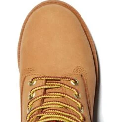 Timberland Junior Womens 6 Inch Premium Waterproof Yellow Boots - Wheat Camo - A2FQ3 -Fashion Shoe Store Timberland A2FQ3 WheatCamo 7 7