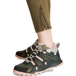 Timberland Womens Garrison Trail Waterproof Walking Trainers Boots - Dark Green -Fashion Shoe Store Timberland A2FQ4 DarkGreen 2 9