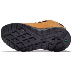 Timberland Youth Sprint Trekker Mid Waterproof Ankle Boots - Wheat - A2HRX -Fashion Shoe Store Timberland A2HRX WheatNubuck 3 7