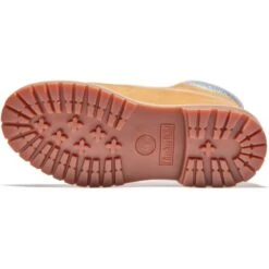 Timberland Womens 6 Inch Premium Waterproof Boots - Wheat - A2R1Z -Fashion Shoe Store Timberland A2r1Z Yellow 3 9