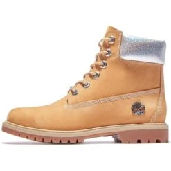 Timberland Womens 6 Inch Premium Waterproof Boots - Wheat - A2R1Z -Fashion Shoe Store Timberland A2r1Z Yellow 7 9