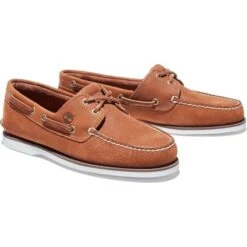 Timberland Mens Classic Boat Shoe - Rust - A43V1