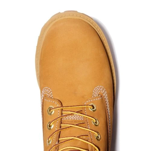 Timberland Junior 6 Inch Premium Waterproof Boots - 12909 - Wheat Yellow 8 Timberland Junior 6 Inch Premium Waterproof Boots - 12909 - Wheat Yellow - Image 6