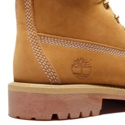 Timberland Junior 6 Inch Premium Waterproof Boots - 12909 - Wheat Yellow 12 Timberland Junior 6 Inch Premium Waterproof Boots - 12909 - Wheat Yellow -Fashion Shoe Store Timberland Junior6Inch Wheat 6 35