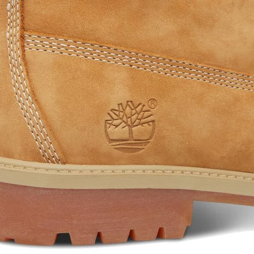Timberland Junior 6 Inch Premium Waterproof Boots - 12909 - Wheat Yellow 7 Timberland Junior 6 Inch Premium Waterproof Boots - 12909 - Wheat Yellow - Image 5