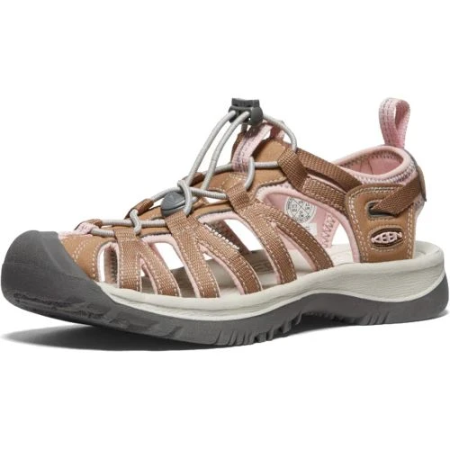 Keen Whisper Womens Walking Sandals - Toasted Coconut Peach Whip 3 Keen Whisper Womens Walking Sandals - Toasted Coconut Peach Whip