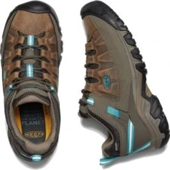 Keen Womens Targhee III WP Waterproof Walking Hiking Shoes - Toasted Coconut Porcelain -Fashion Shoe Store ToastedCoconutPorcelain 5791655 1