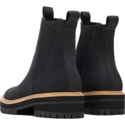 Toms Womens Dakota Water Resistant Boots - Black -Fashion Shoe Store Toms Dakota Black 1 7