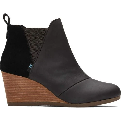Toms Womens Kelsey Boots - Black 3 Toms Womens Kelsey Boots - Black