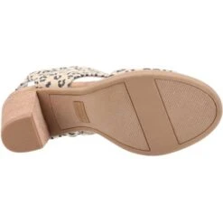 Toms Womens Majorca Sandals - Natural Cheetah -Fashion Shoe Store Toms Majorca55647 Natural 4 5