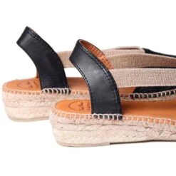 Toni Pons Womens Etna Sandals - Black -Fashion Shoe Store ToniPon ETNA Bk 5 8