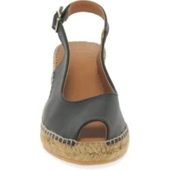 Toni Pons Womens Croacia Sandals - Black -Fashion Shoe Store ToniPons Croacia Black 5 5