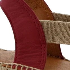 Toni Pons Womens Etna Leather Slingback Espadrille Sandals - Vermell -Fashion Shoe Store ToniPons Etna Vermell XTRA 20