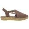 Toni Pons Womens Nuria Leather Slingback Espadrilles - Taupe -Fashion Shoe Store ToniPons Nuria Taupe01 16