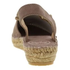 Toni Pons Womens Nuria Leather Slingback Espadrilles - Taupe -Fashion Shoe Store ToniPons Nuria Taupe04 16