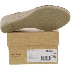 Toni Pons Womens Teide P Sandals - Plati Silver -Fashion Shoe Store ToniPons TeideP Plati Sole 17