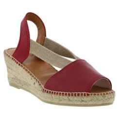 Toni Pons Womens Teide P Wedge Espadrille Sandals - Vermell -Fashion Shoe Store ToniPons TeideP Vermell MAIN 16