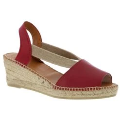 Toni Pons Womens Teide P Wedge Espadrille Sandals - Vermell -Fashion Shoe Store ToniPons TeideP Vermell10 16
