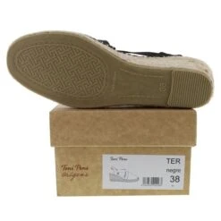 Toni Pons Womens Ter Vegan Sandals - Black -Fashion Shoe Store ToniPons Ter Negre Sole 15