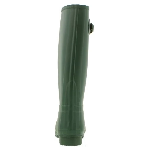 Woodland Mens Womens Wellies Wide Fit Wellington Boots - Green 7 Woodland Mens Womens Wellies Wide Fit Wellington Boots - Green - Image 5