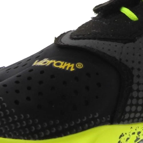 Vibram Five Fingers Mens V-Run Vegan Barefoot Shoes - Black Yellow 11 Vibram Five Fingers Mens V-Run Vegan Barefoot Shoes - Black Yellow - Image 9