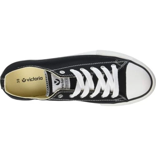 Victoria Shoes Womens Tribu Trainers - Black 6 Victoria Shoes Womens Tribu Trainers - Black - Image 4