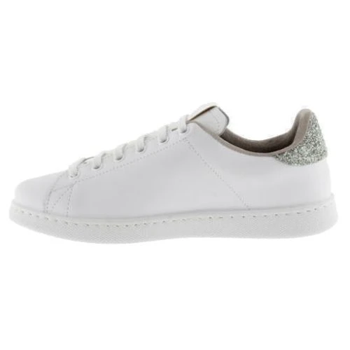 Victoria Shoes Womens Tenis Logo Glitter Trainers - Jade 5 Victoria Shoes Womens Tenis Logo Glitter Trainers - Jade - Image 3