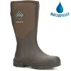 Muck Boots Womens Wetland XF Wide Calf Wellington Boots - Brown -Fashion Shoe Store WomensWetlandXF Brown MAIN817282
