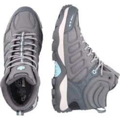 Rieker Womens Water Resistant Walking Hiking Boots - Grey -Fashion Shoe Store X8820 42 221 i0 7