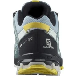 Salomon Womens XA Pro 3D V8 GTX Waterproof Shoes - Zen Blue White Golden Kiwi -Fashion Shoe Store XAPro3Dv8 ZenBlueWtKiwi 3782161 1