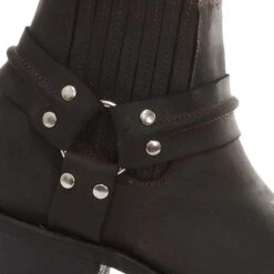 Grinders Mens Renegade Lo Harness Cowboy Biker Boots - Brown 15 Grinders Mens Renegade Lo Harness Cowboy Biker Boots - Brown -Fashion Shoe Store adeLow CrazyHorseBrownRT 6723101 11