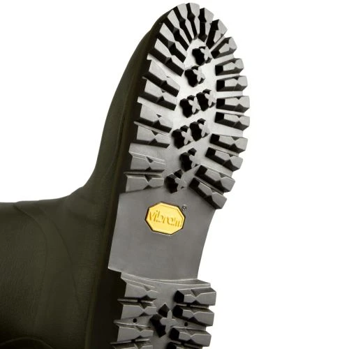 Hunter Mens Balmoral Wide Fit Wellington Boots - Dark Olive 6 Hunter Mens Balmoral Wide Fit Wellington Boots - Dark Olive - Image 4