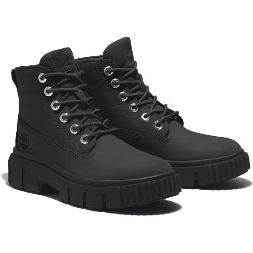 Timberland Womens Greyfield Leather Chukka Boot - A5RNG - Black 3 Timberland Womens Greyfield Leather Chukka Boot - A5RNG - Black