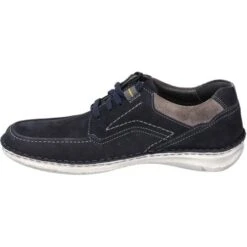 Josef Seibel Mens Anvers 91 Wide Fit Shoes - Indigo Kombi -Fashion Shoe Store bel Anvers91 IndigoKombi 3837269