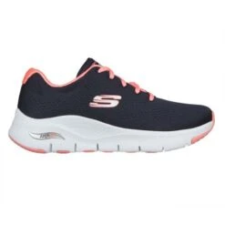 Skechers Womens Arch Fit Big Appeal Trainers - Navy Coral -Fashion Shoe Store chFitBigAppeal NavyCoral 1847297