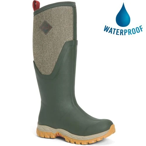 Muck Boots Womens Arctic Sport II Tall Wellington Boots - Olive 3 Muck Boots Womens Arctic Sport II Tall Wellington Boots - Olive