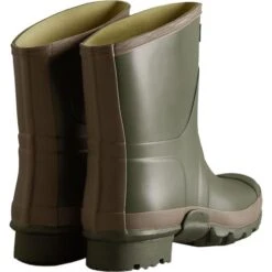 Hunter Womens Field Gardener Short Boots - Dark Olive Clay -Fashion Shoe Store denerShort DarkOliveClay 4760212