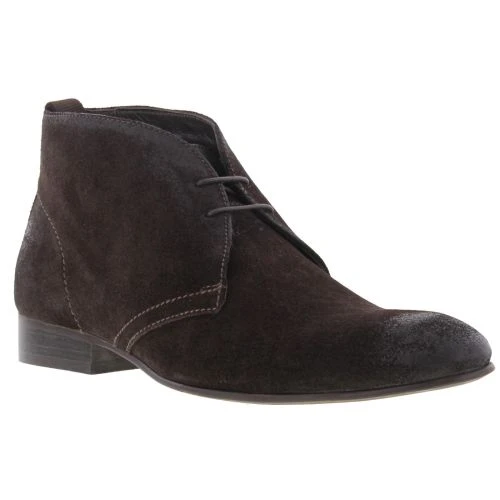 Base London Mens Trader Chukka Boots - Suede Brown 4 Base London Mens Trader Chukka Boots - Suede Brown - Image 2