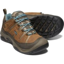 Keen Womens Circadia Waterproof Walking Shoes - Syrup North Atlantic -Fashion Shoe Store diaWP SyrupNorthAtlantic 6791624