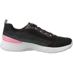 Skechers Womens Skech Air Dynamight Luminosity Trainers - Black Pink -Fashion Shoe Store echAirDynamLum BlackPink 2768629 10