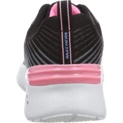 Skechers Womens Skech Air Dynamight Luminosity Trainers - Black Pink -Fashion Shoe Store echAirDynamLum BlackPink 3768630 10