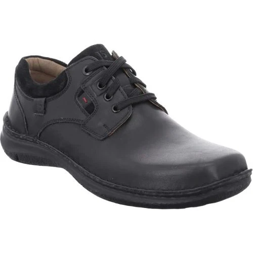 Josef Seibel Mens Anvers 36 Wide Fit Shoes - Schwarz 3 Josef Seibel Mens Anvers 36 Wide Fit Shoes - Schwarz