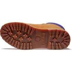 Timberland Womens Nellie Waterproof Chukka Boots - Wheat Purple - A2JSJ -Fashion Shoe Store ellieChukka YellowPurple 4726217 1