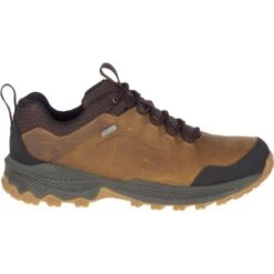 Merrell Mens Forestbound Waterproof Shoes - Merrell Tan -Fashion Shoe Store estboundWtPrf MerrellTan 1691489 10